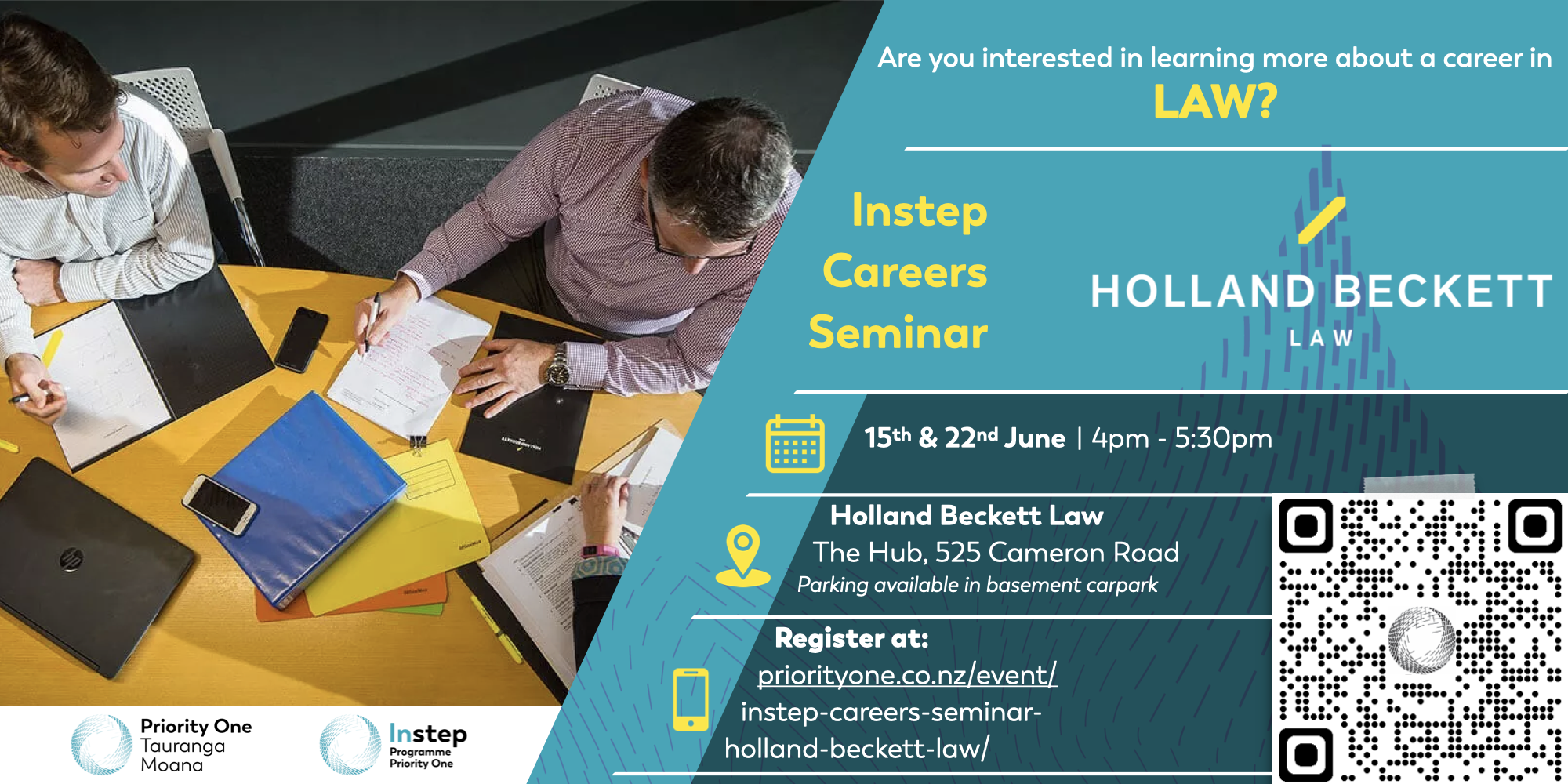 Instep-Careers-Seminar-Holland-Beckett-banner