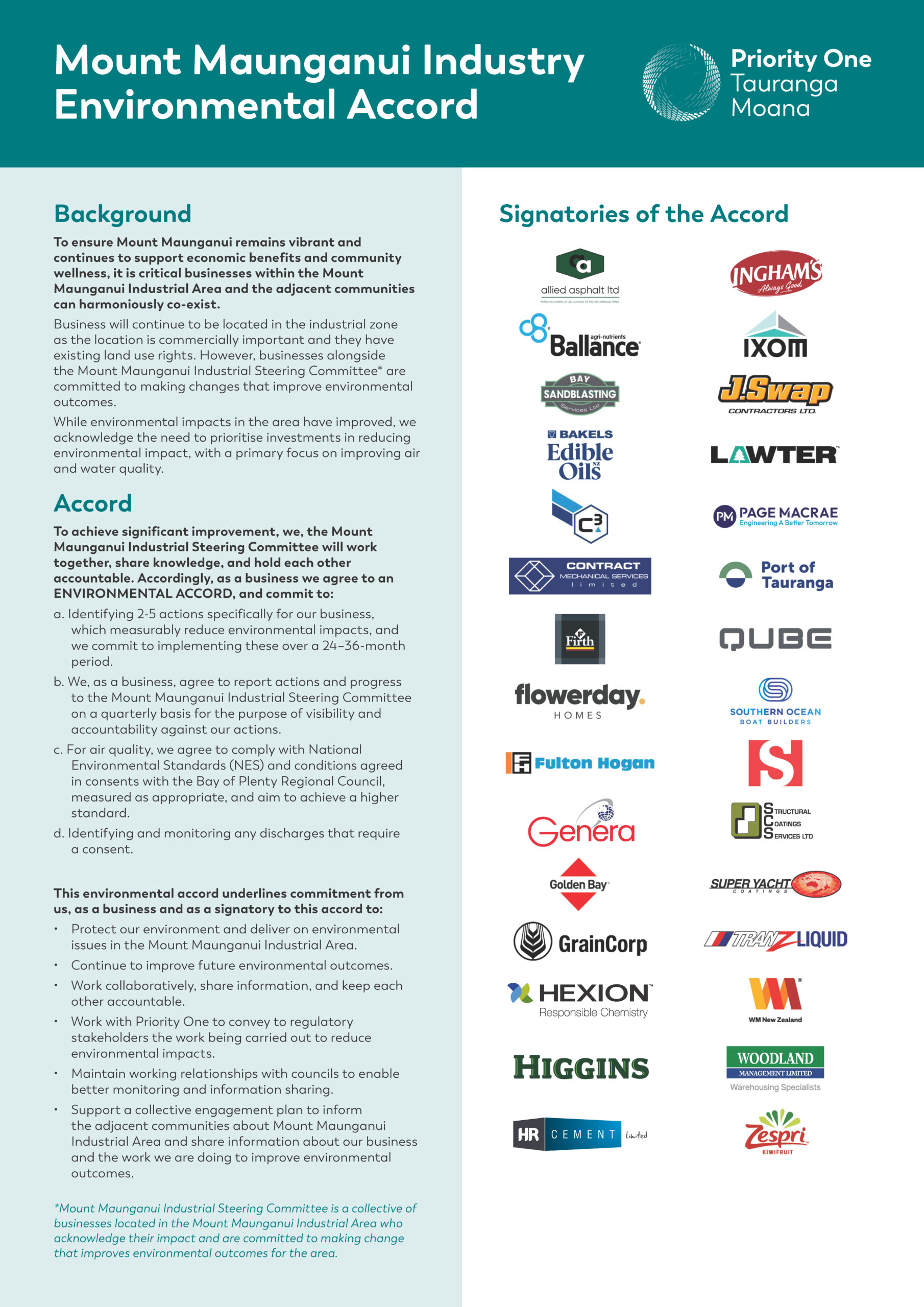 Mount Industrial Enviro Accord_A4_Jan2025 Mount Industrial Enviro Accord_A4_Jan2025