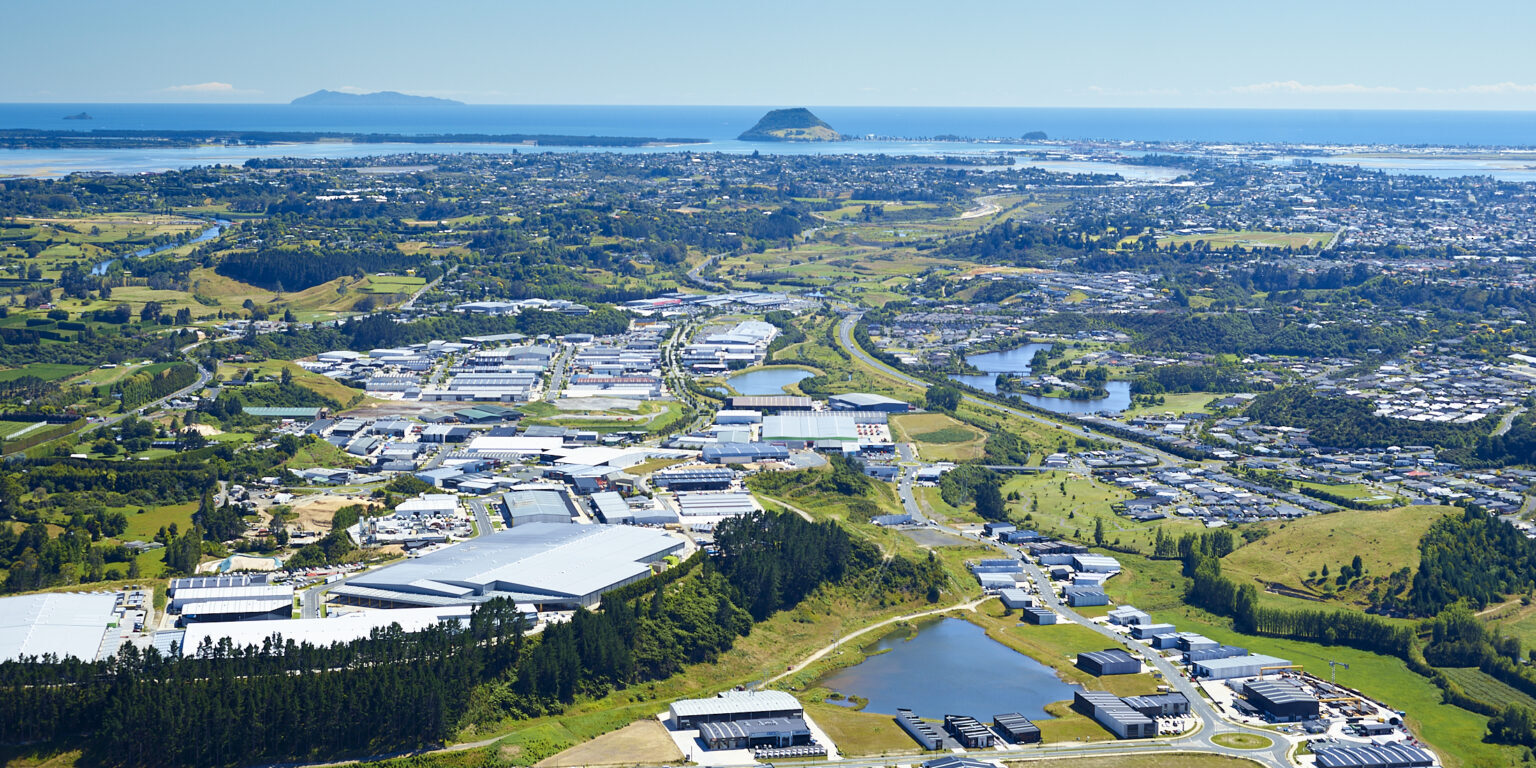 Aerial photograph Tauriko, by Wayne Tait